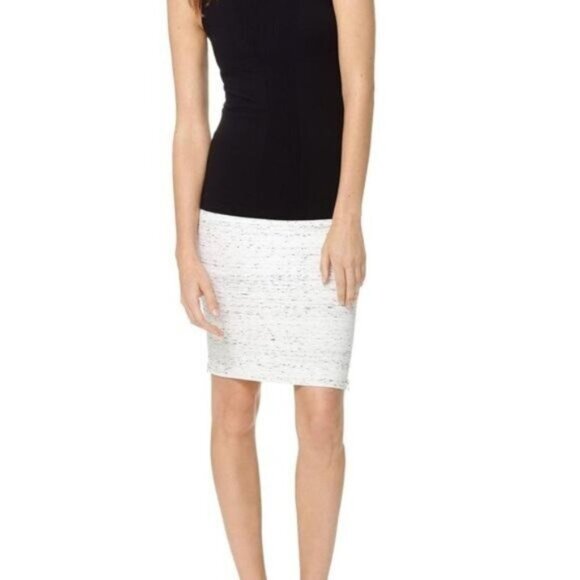 WILFRED Aritzia Campagne Pencil Skirt Heathered High Rise Waist zipper Size 0 - Picture 7 of 15